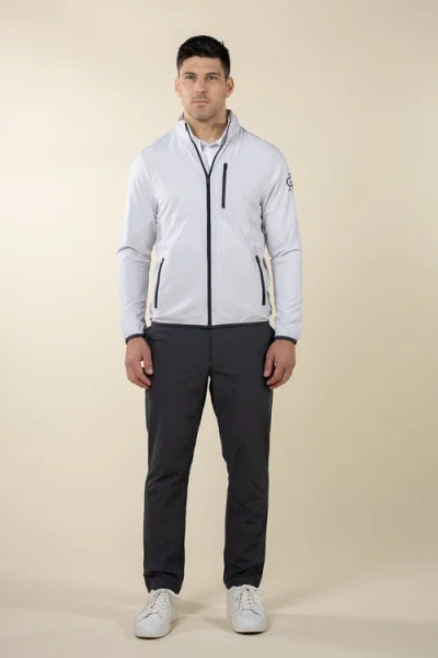 Ashworth Golf Ag Packable Jacket In Gray
