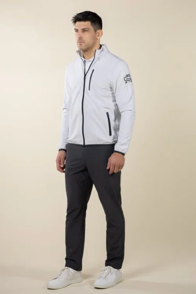 Ashworth Golf Ag Packable Jacket In Gray