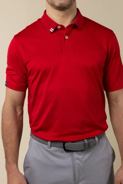 Ashworth Golf 2bar Solid Polo