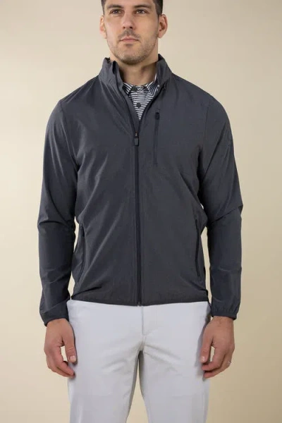 Ashworth Golf Ag Packable Jacket In Gray