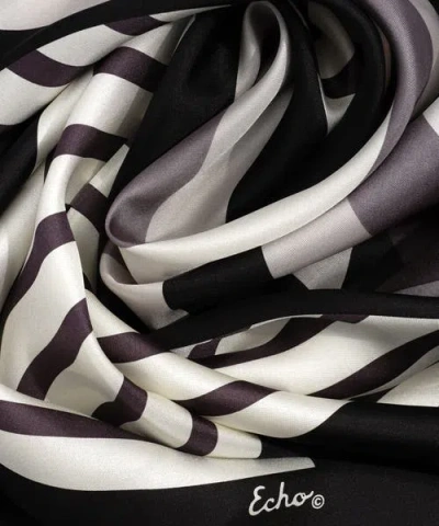 Echo Super Stripe Square In Black