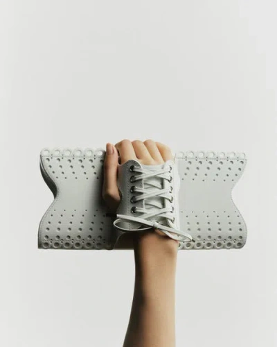 Perrin Paris Le Corset Perforé Clutch In Multi