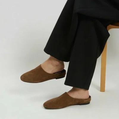 Amie Rafa Blade Suede Mules In Multi