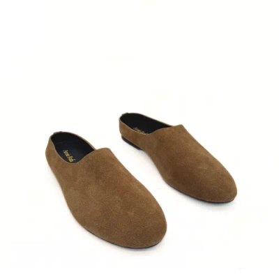 Amie Rafa Blade Suede Mules In Multi