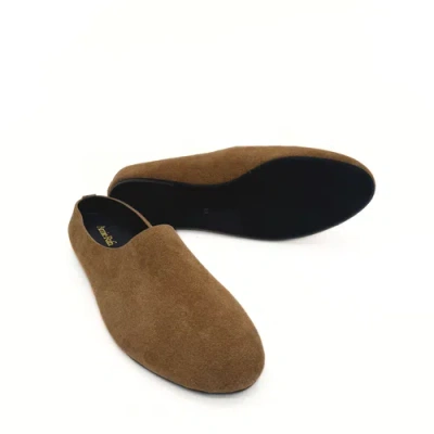 Amie Rafa Blade Suede Mules In Multi