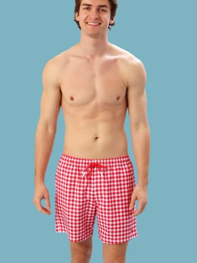 Ruggedbutts Stretch Swim Trunks In Multi