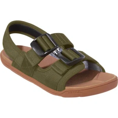 Astral Webber Sandal In Green