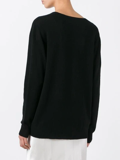 Shop Theory Cashmere V In Black