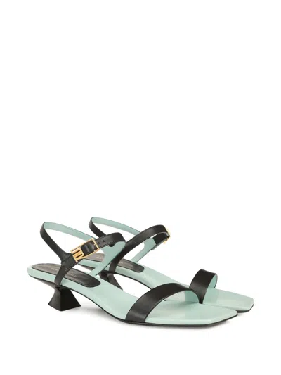 Sergio Rossi Bitt Strap Sandals In Multi