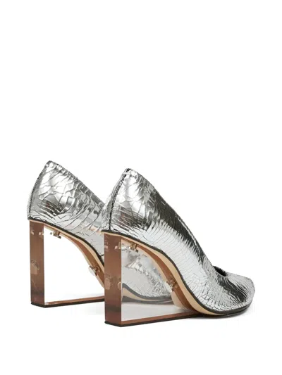 Maison Margiela Tabi Pointed-toe Pumps In Multi