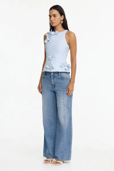 Acler Eastham Top In Blue