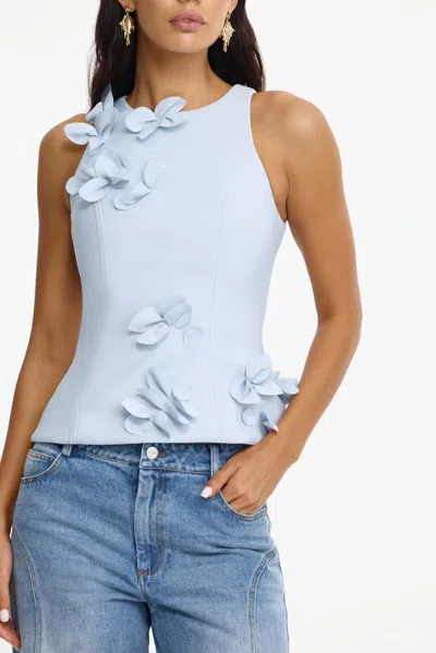 Acler Eastham Top In Blue
