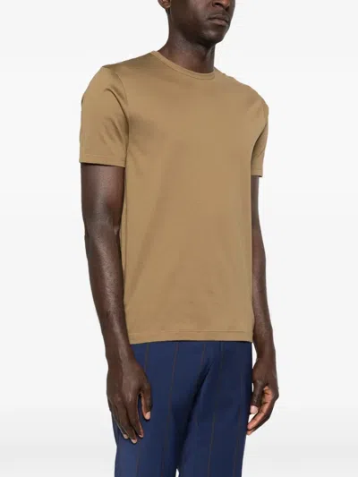 Sunspel Classic T-shirt In Brown