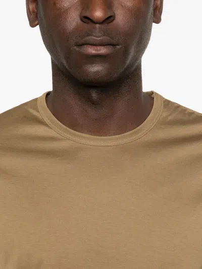 Sunspel Classic T-shirt In Brown