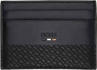 Hugo Boss Black Embossed Logo Card Holder | ModeSens