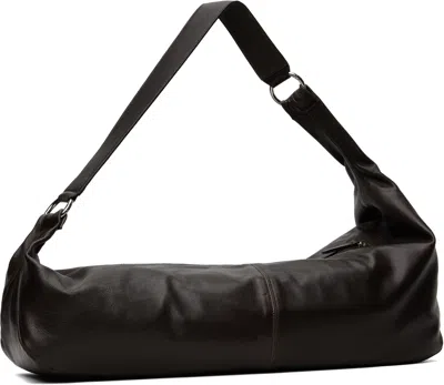 Paloma Wool Rectangular Crossbody Bag Adjustable Strap Hardware In Brown
