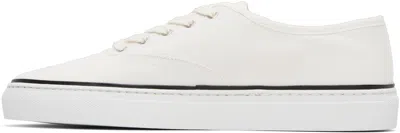 Jacquemus Les Fefe Low Top Sneakers Rubber Sole In White
