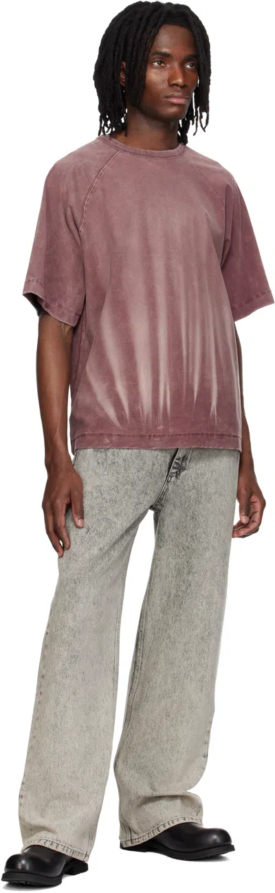 Mmic Pink Shadow T-shirt In Red