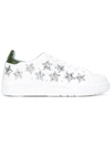 CHIARA FERRAGNI CHIARA FERRAGNI SEQUINNED STARS SNEAKERS - WHITE,CF157411854607