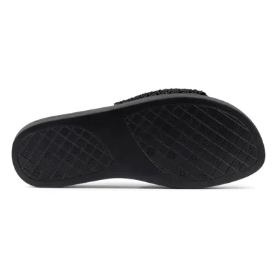 Donald Pliner Frou Platform Wedge Sandal In Black