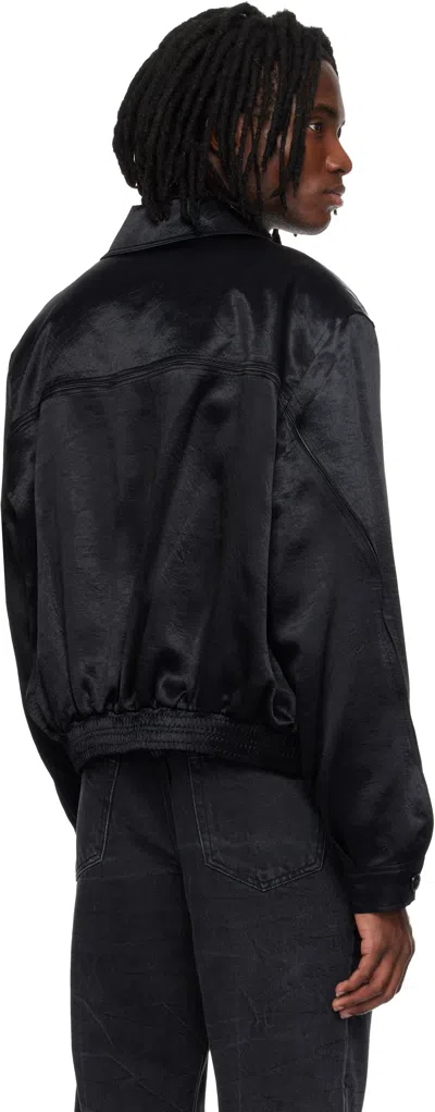 Mmic Black Razor Jacket In Black