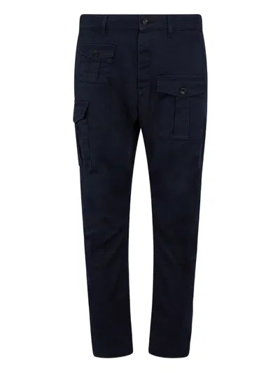 Dsquared2 Pocket Belt-loop Trousers In Multi