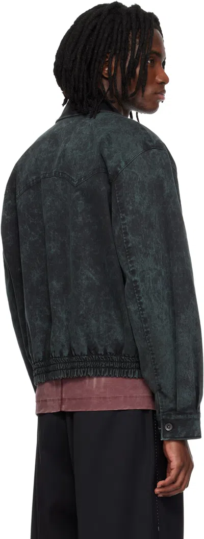 Mmic Black Void Blouson Jacket In Black