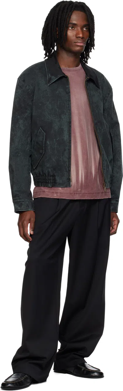 Mmic Black Void Blouson Jacket In Black