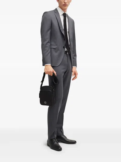 Hugo Boss Polyester Bag In Black