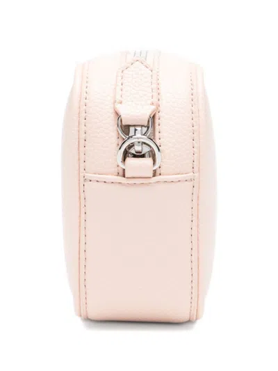 Emporio Armani Camera Shoulder Bag Adjustable Strap Design In Pink