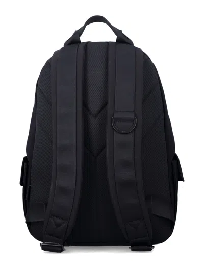 Y-3 Small Logo Pocket Backpack In Black