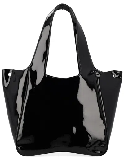 Diesel Multicolour Polyurethane Handbag In Black