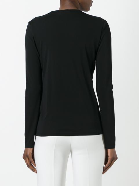 Tom Ford Long Sleeve T In Black | ModeSens