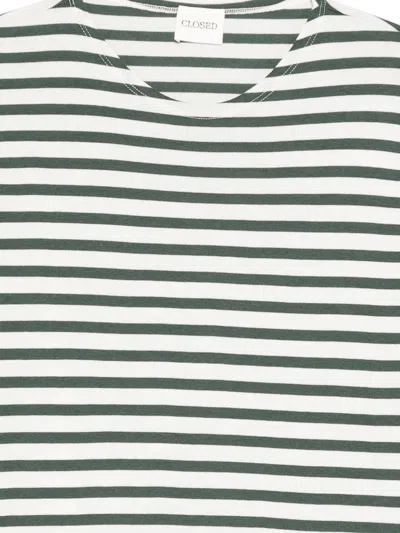 Closed Striped T-shirt In White