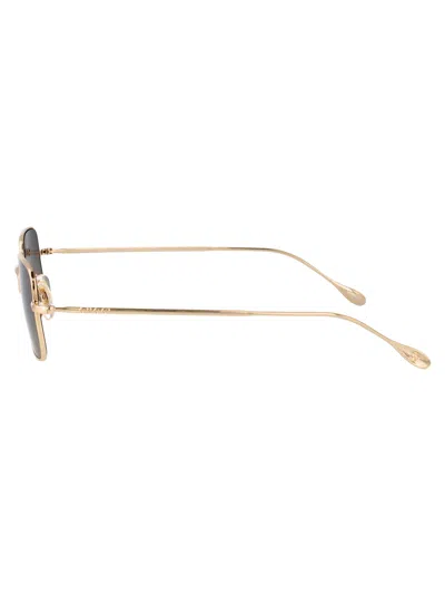 Gucci Square-frame Sunglasses In Gold