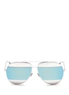 DIOR 'Dior Split' inset metal aviator mirror sunglasses