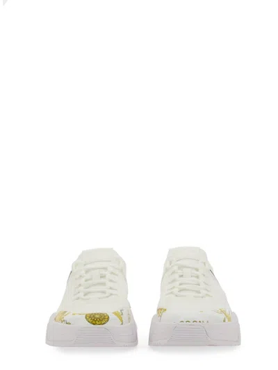 Versace Jeans Couture Sneaker With Logo In Multi