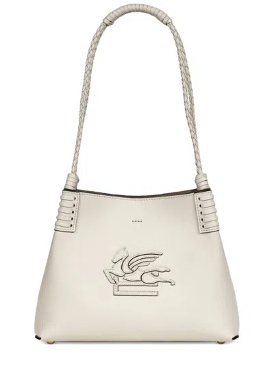 Etro Braided Handle Structured Shoulder Bag