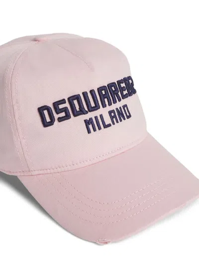 Dsquared2 Baseball Cap In Pink