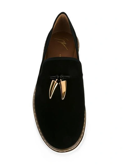 Shop Giuseppe Zanotti Cedric Loafers