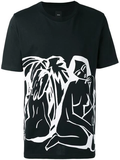 Oamc I023616 Hallucination T-shirt In Nero