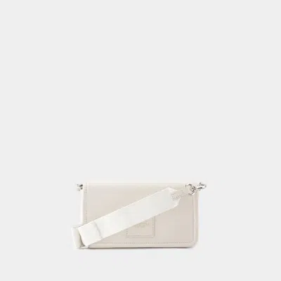 Marc Jacobs The Leather Mini Bag In White