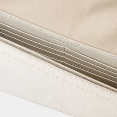 Marc Jacobs The Leather Mini Bag In White