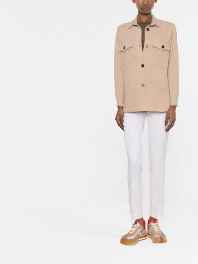 P.a.r.o.s.h Parosh Slim Trouser In White