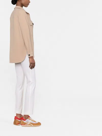P.a.r.o.s.h Parosh Slim Trouser In White