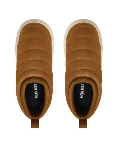 Moon Boot Park Soft Suede Sneakers