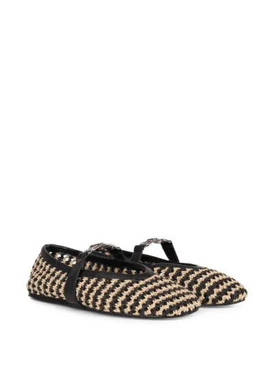 Gcds Woven Ballet Flats In Multi