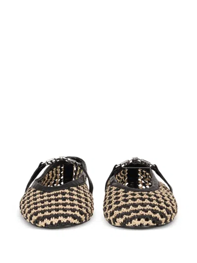 Gcds Woven Ballet Flats In Multi