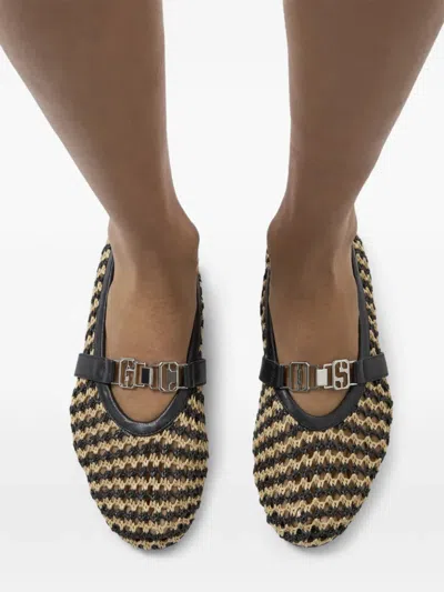 Gcds Woven Ballet Flats In Multi