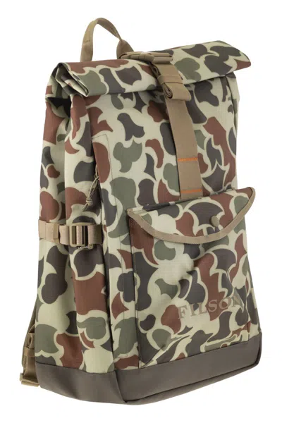 Filson Scout - Waterproof Roll-top Backpack In Multi